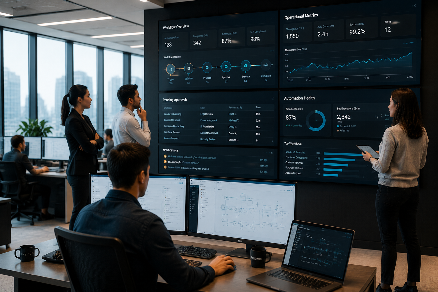 Reduce repetitive operational work.