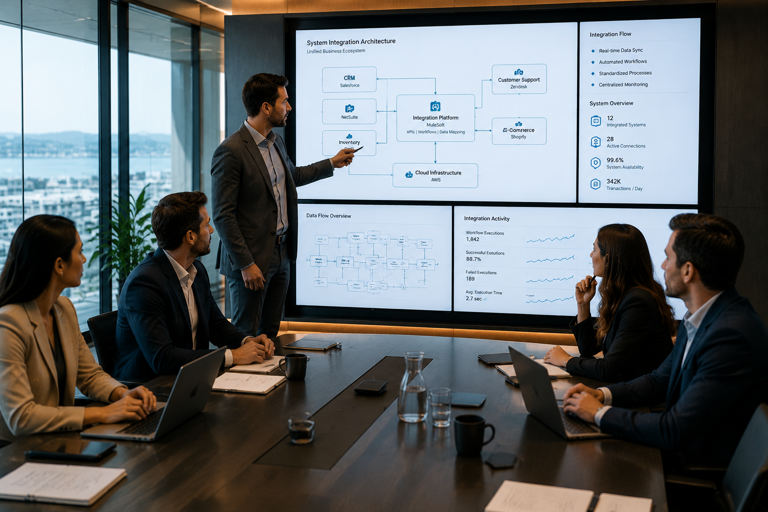 Make disconnected systems work together.